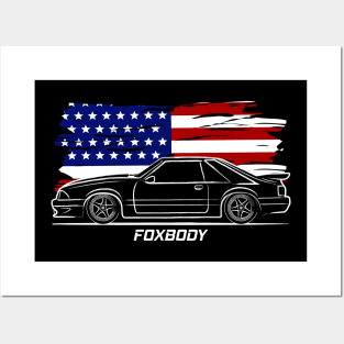 Fox Body Stang Racing Posters and Art